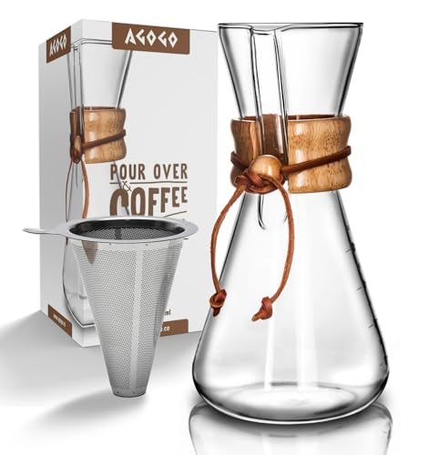 agogo agogo pour over coffee maker glass 6810 B07 T7 JG 8 ST 478750 dce8ae7f02 2 Coffee Logik