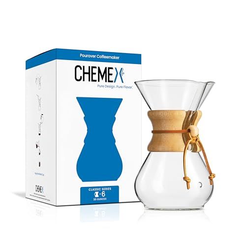 Chemex 6-Cup Classic: prettiest daily pour-over on mine