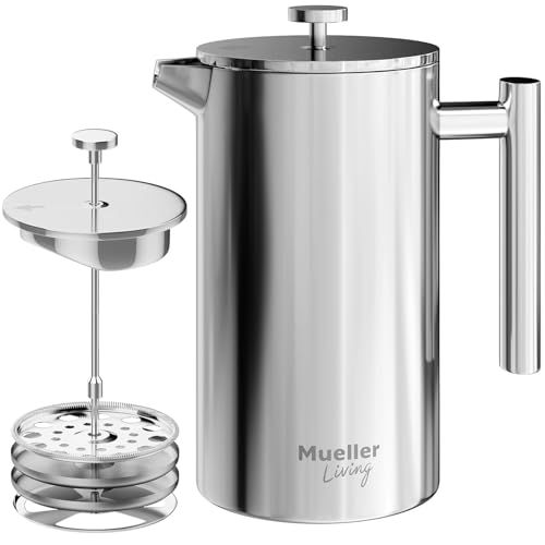 muellerliving muellerliving french press coffee maker B07 JGBK 6 XV 461128 7859aa241b 2 Coffee Logik